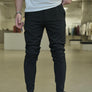 2Y Premium - Elegant Pants - Black
